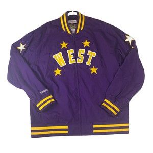 1972 NBA All Star Game Los Angeles Mens Mitchell & Ness Authentic Warm Up 2XL